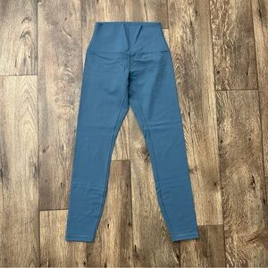 crazy yoga petrol blue legging womens size XS